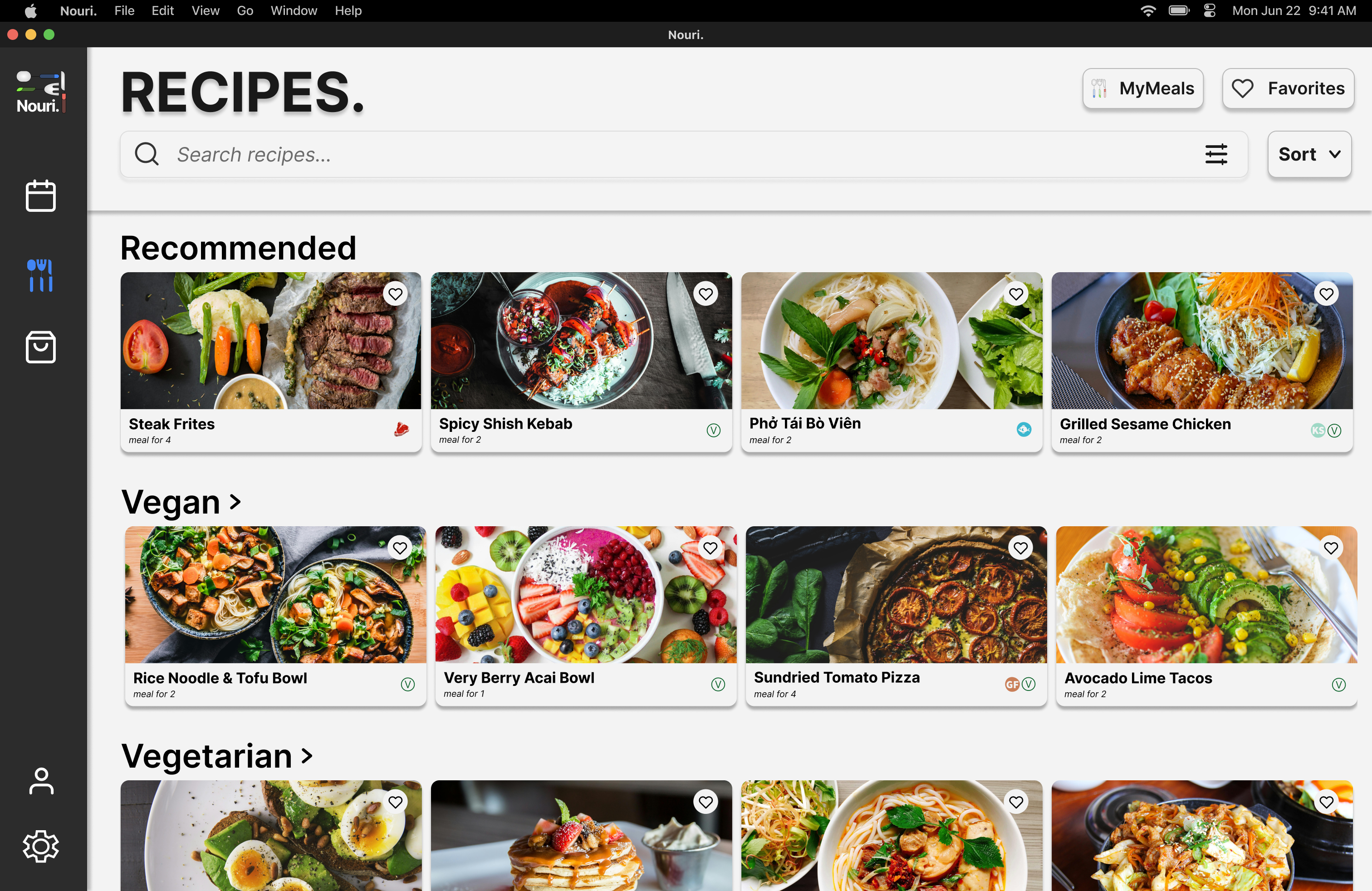 Hi-fi — recipe library