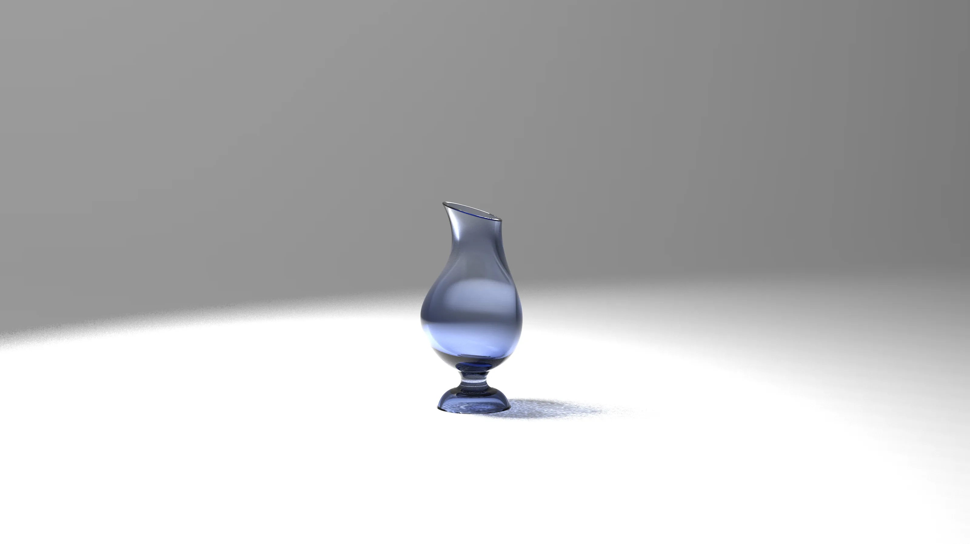 Oblique Vase render, close view