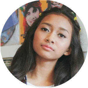 Portrait for the persona Priya, 16